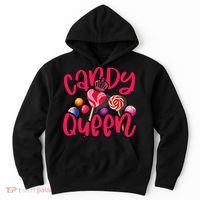 Funny Candy Queen For Lollipop Lover Sweet Tooth Wo Hoodie thumb 0
