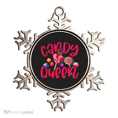 Funny Candy Queen For Lollipop Lover Sweet Tooth Wo Ornament