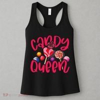Funny Candy Queen For Lollipop Lover Sweet Tooth Wo Women's Tank Top thumb 3