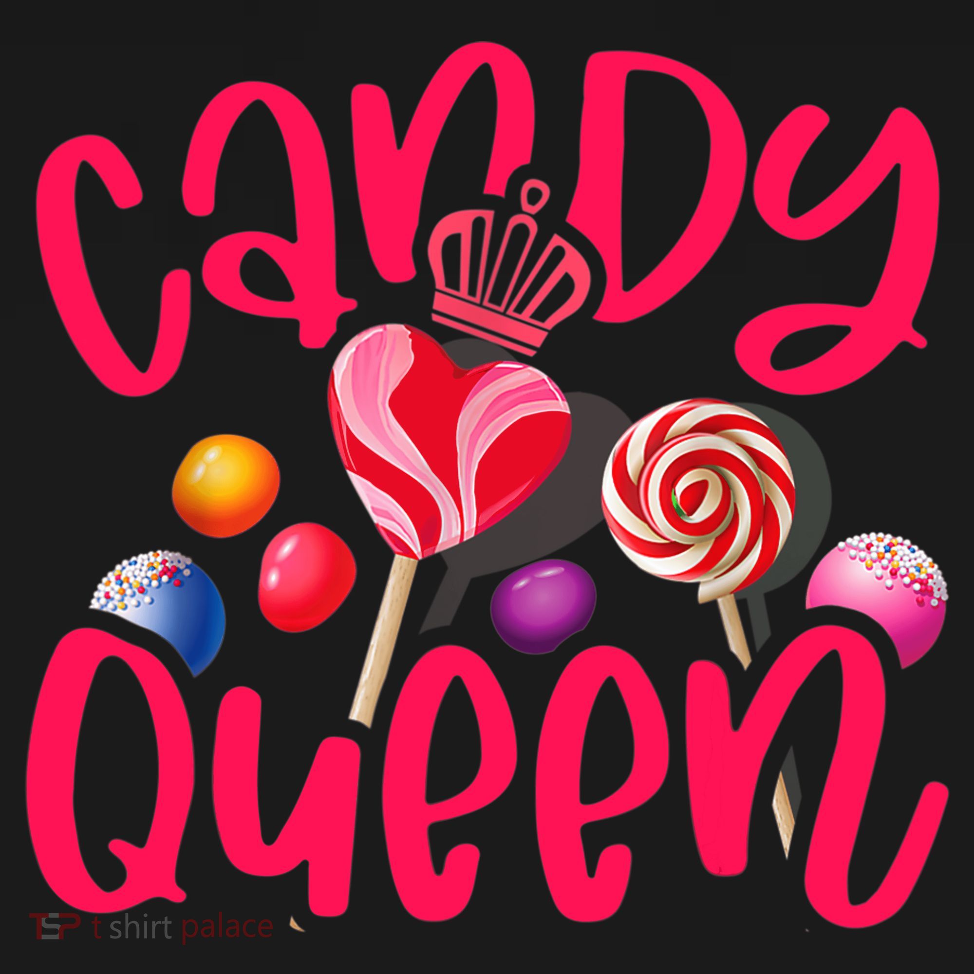 Funny Candy Queen For Lollipop Lover Sweet Tooth Wo Women's Tank Top