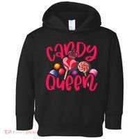 Funny Candy Queen For Lollipop Lover Sweet Tooth Wo Toddler Hoodie thumb 0