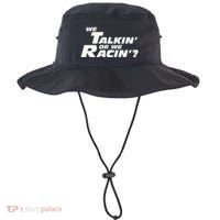 Fast Car Quote We Talkin Or We Racin Bucket Hat thumb 0