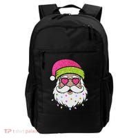 Funny Cool Retro Groovy Santa Claus Backpack thumb 0
