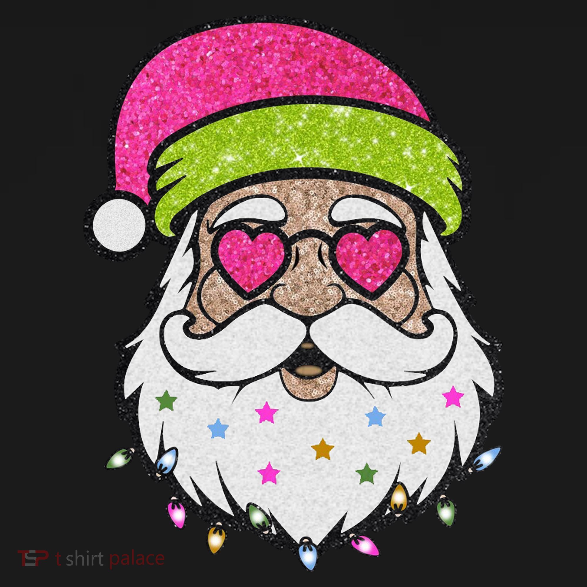 Funny Cool Retro Groovy Santa Claus Women's Tank Top