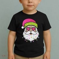 Funny Cool Retro Groovy Santa Claus Toddler T-Shirt thumb 2