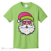 Funny Cool Retro Groovy Santa Claus Kids T-Shirt thumb 0
