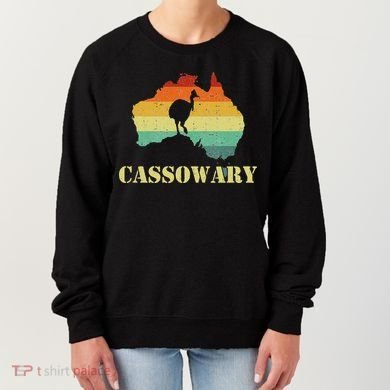 Funny Cassowary Retro Cassowary Women's Sweatshirt