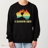 Funny Cassowary Retro Cassowary Women's Sweatshirt thumb 0