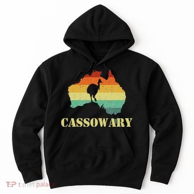 Funny Cassowary Retro Cassowary Hoodie