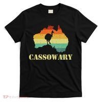 Funny Cassowary Retro Cassowary T-Shirt thumb 0