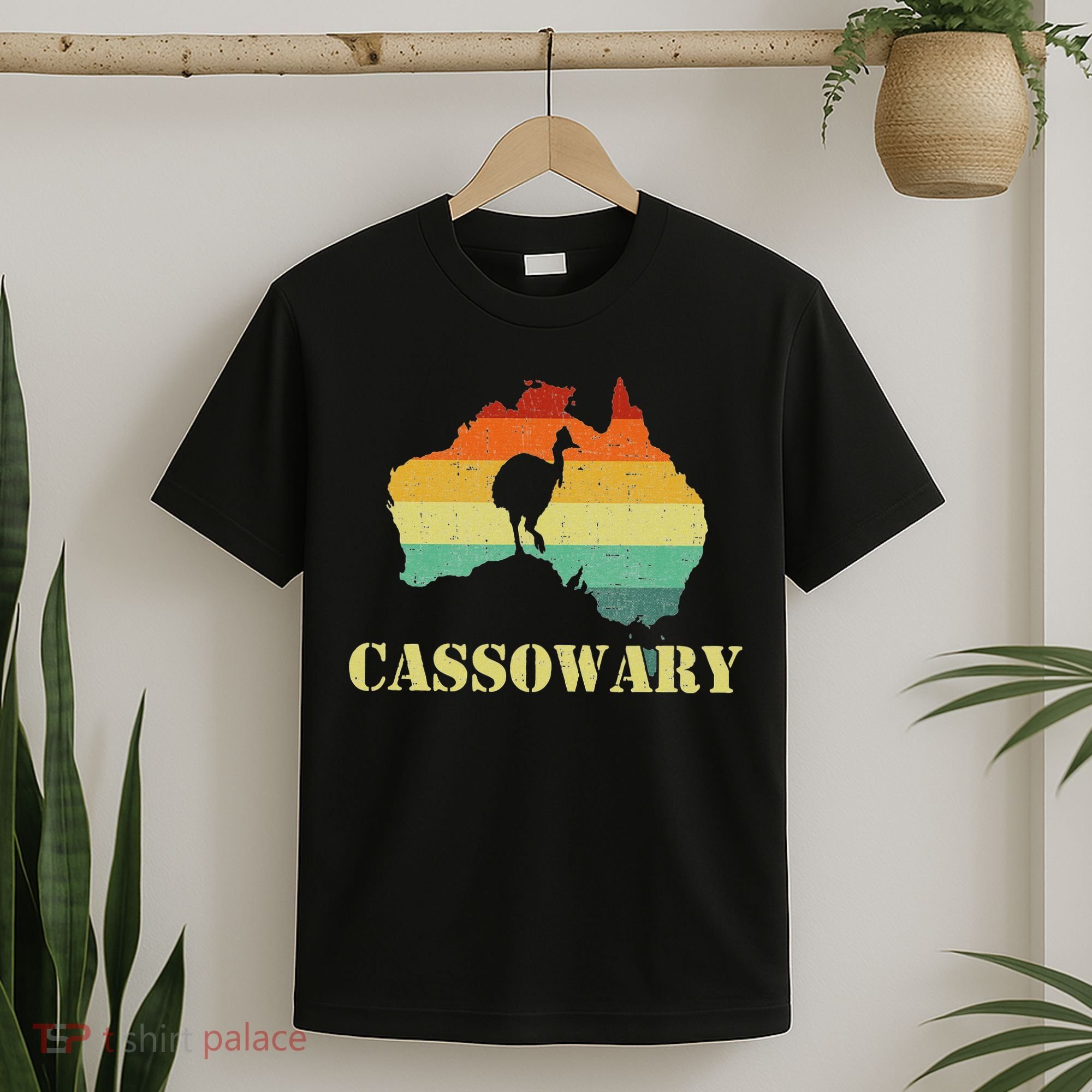 Funny Cassowary Retro Cassowary T-Shirt