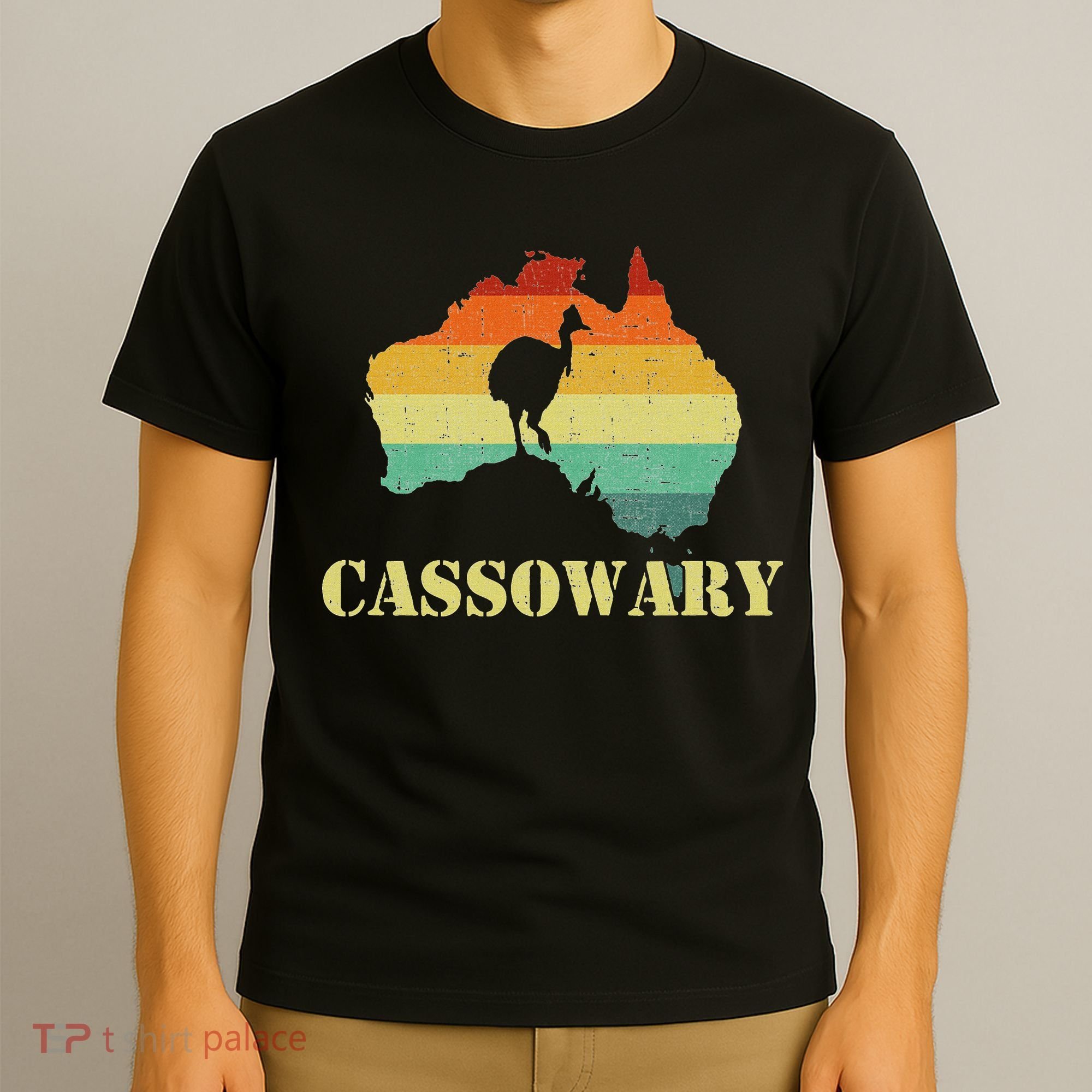 Funny Cassowary Retro Cassowary T-Shirt
