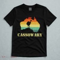 Funny Cassowary Retro Cassowary T-Shirt thumb 5