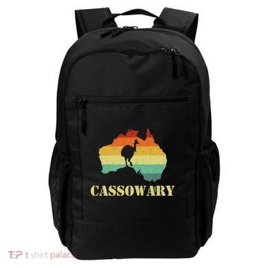 Funny Cassowary Retro Cassowary Backpack