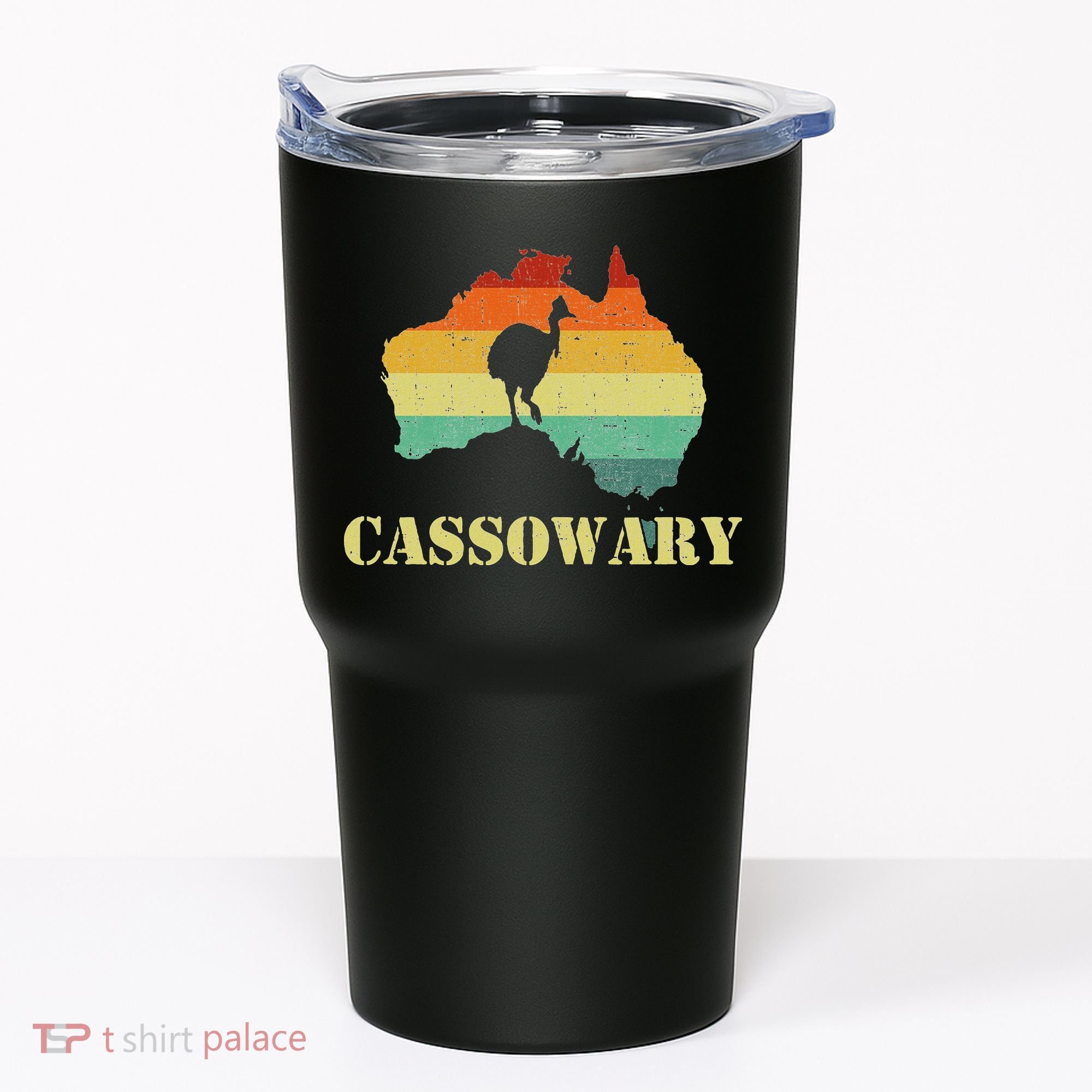 Funny Cassowary Retro Cassowary Tumbler