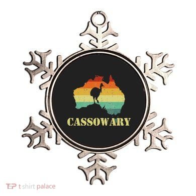 Funny Cassowary Retro Cassowary Ornament