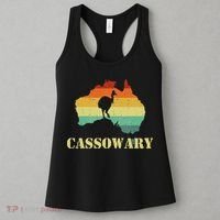 Funny Cassowary Retro Cassowary Women's Tank Top thumb 3