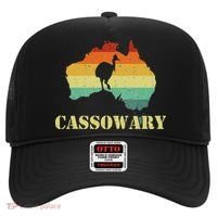 Funny Cassowary Retro Cassowary Hat thumb 0