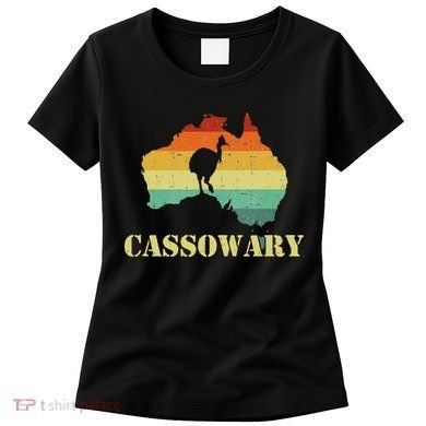 Funny Cassowary Retro Cassowary Women's T-Shirt