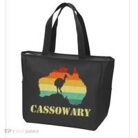 Funny Cassowary Retro Cassowary Tote Bag thumb 3