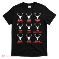 Funny Christmas Reindeer Hunter Deer Meat Hunting Gifts T-Shirt thumb 0