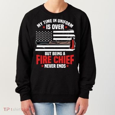 Fire Chief Retired Firefighter Retiret Plan Fire Gift Women's Sweatshirt