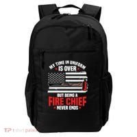 Fire Chief Retired Firefighter Retiret Plan Fire Gift Backpack thumb 0