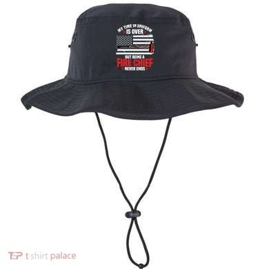 Fire Chief Retired Firefighter Retiret Plan Fire Gift Bucket Hat