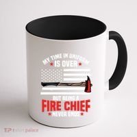 Fire Chief Retired Firefighter Retiret Plan Fire Gift Coffee Mug thumb 1