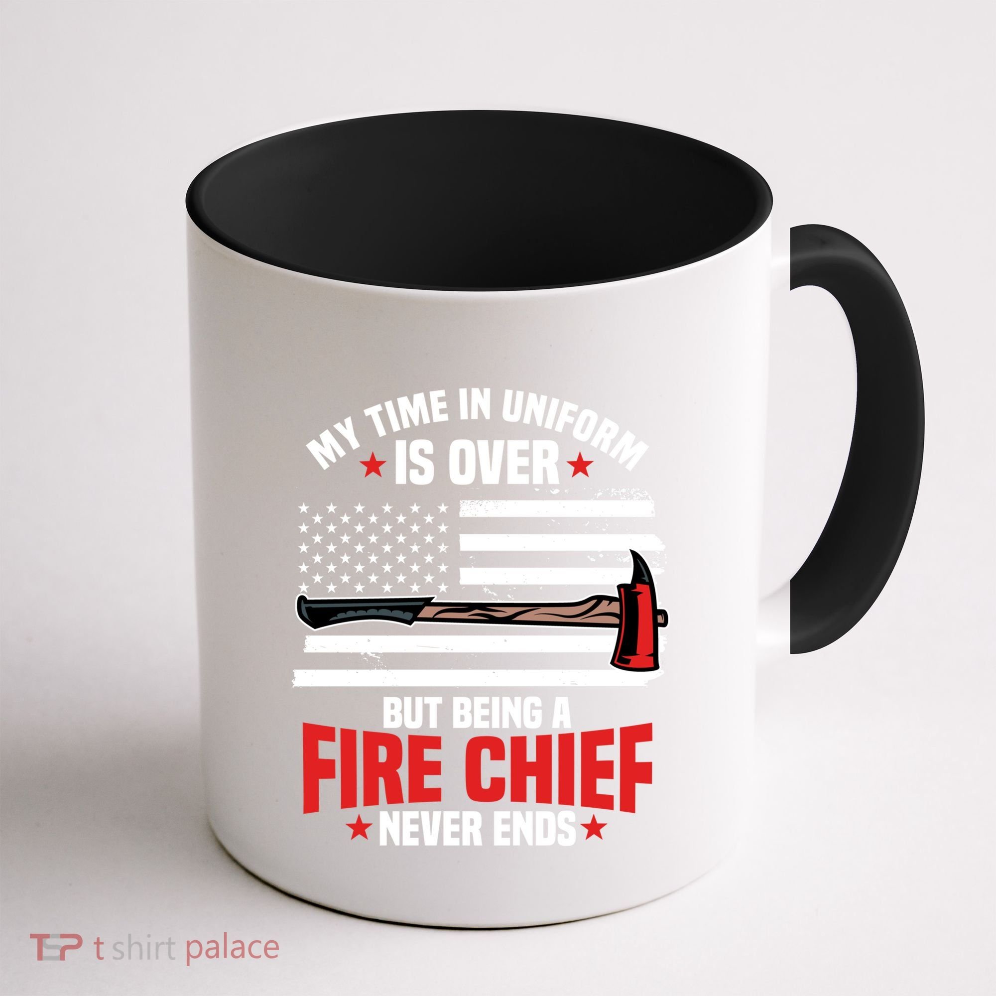 Fire Chief Retired Firefighter Retiret Plan Fire Gift Coffee Mug