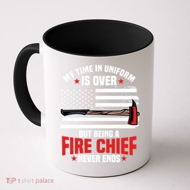 Fire Chief Retired Firefighter Retiret Plan Fire Gift Coffee Mug