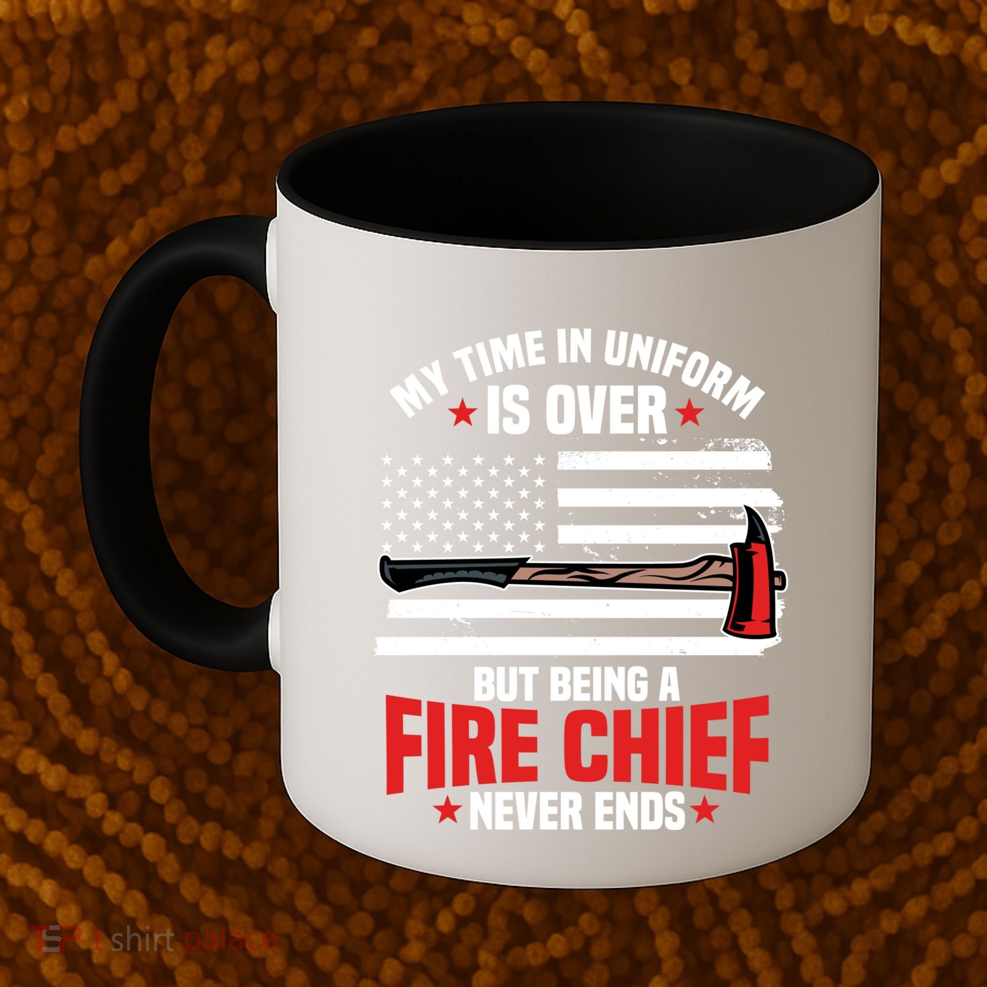 Fire Chief Retired Firefighter Retiret Plan Fire Gift Coffee Mug