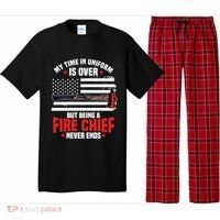 Fire Chief Retired Firefighter Retiret Plan Fire Gift Pajama Set thumb 0