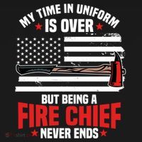 Fire Chief Retired Firefighter Retiret Plan Fire Gift Pajama Set thumb 2