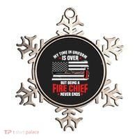 Fire Chief Retired Firefighter Retiret Plan Fire Gift Ornament thumb 0