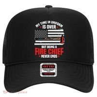 Fire Chief Retired Firefighter Retiret Plan Fire Gift Hat thumb 0