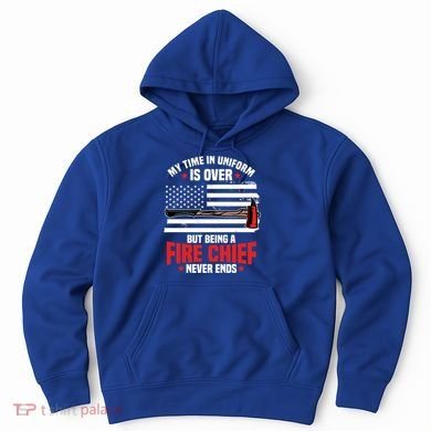 Fire Chief Retired Firefighter Retiret Plan Fire Gift Hoodie