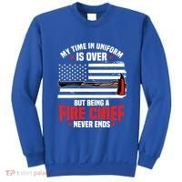 Fire Chief Retired Firefighter Retiret Plan Fire Gift Sweatshirt thumb 0