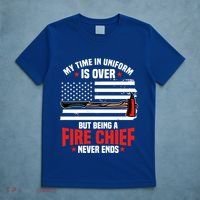 Fire Chief Retired Firefighter Retiret Plan Fire Gift T-Shirt thumb 5
