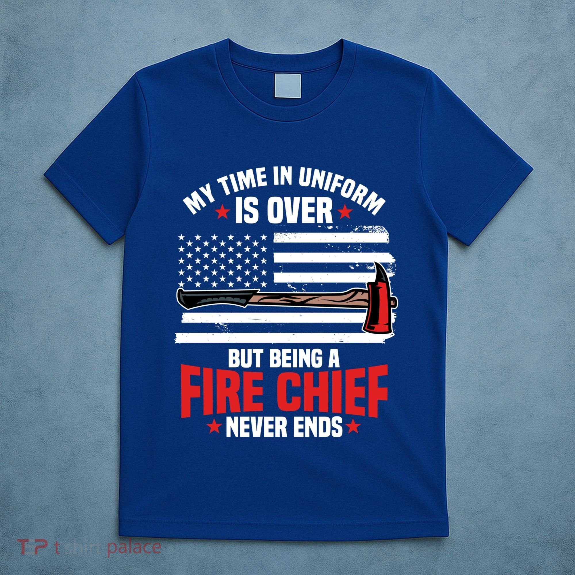 Fire Chief Retired Firefighter Retiret Plan Fire Gift T-Shirt