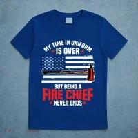 Fire Chief Retired Firefighter Retiret Plan Fire Gift T-Shirt thumb 5