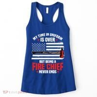 Fire Chief Retired Firefighter Retiret Plan Fire Gift Women's Tank Top thumb 0