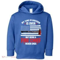 Fire Chief Retired Firefighter Retiret Plan Fire Gift Toddler Hoodie thumb 0