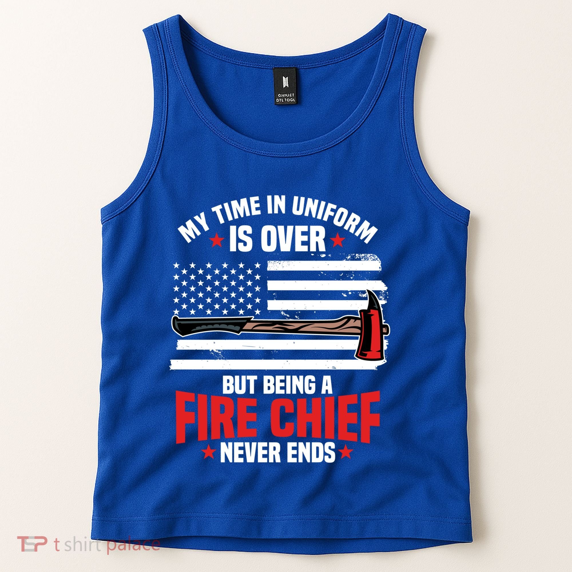 Fire Chief Retired Firefighter Retiret Plan Fire Gift Tank Top