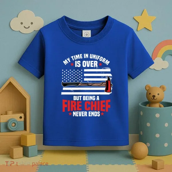 Fire Chief Retired Firefighter Retiret Plan Fire Gift Toddler T-Shirt