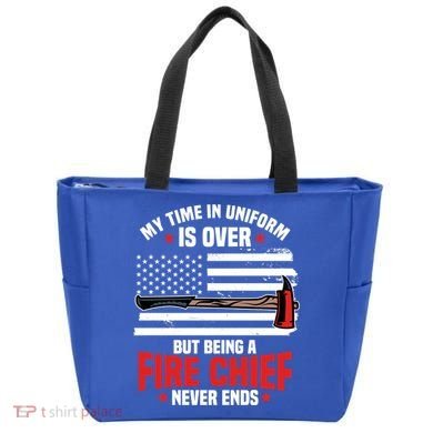 Fire Chief Retired Firefighter Retiret Plan Fire Gift Tote Bag
