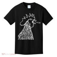 Funny Chicken Rooster Saying Fuck Kids T-Shirt thumb 0