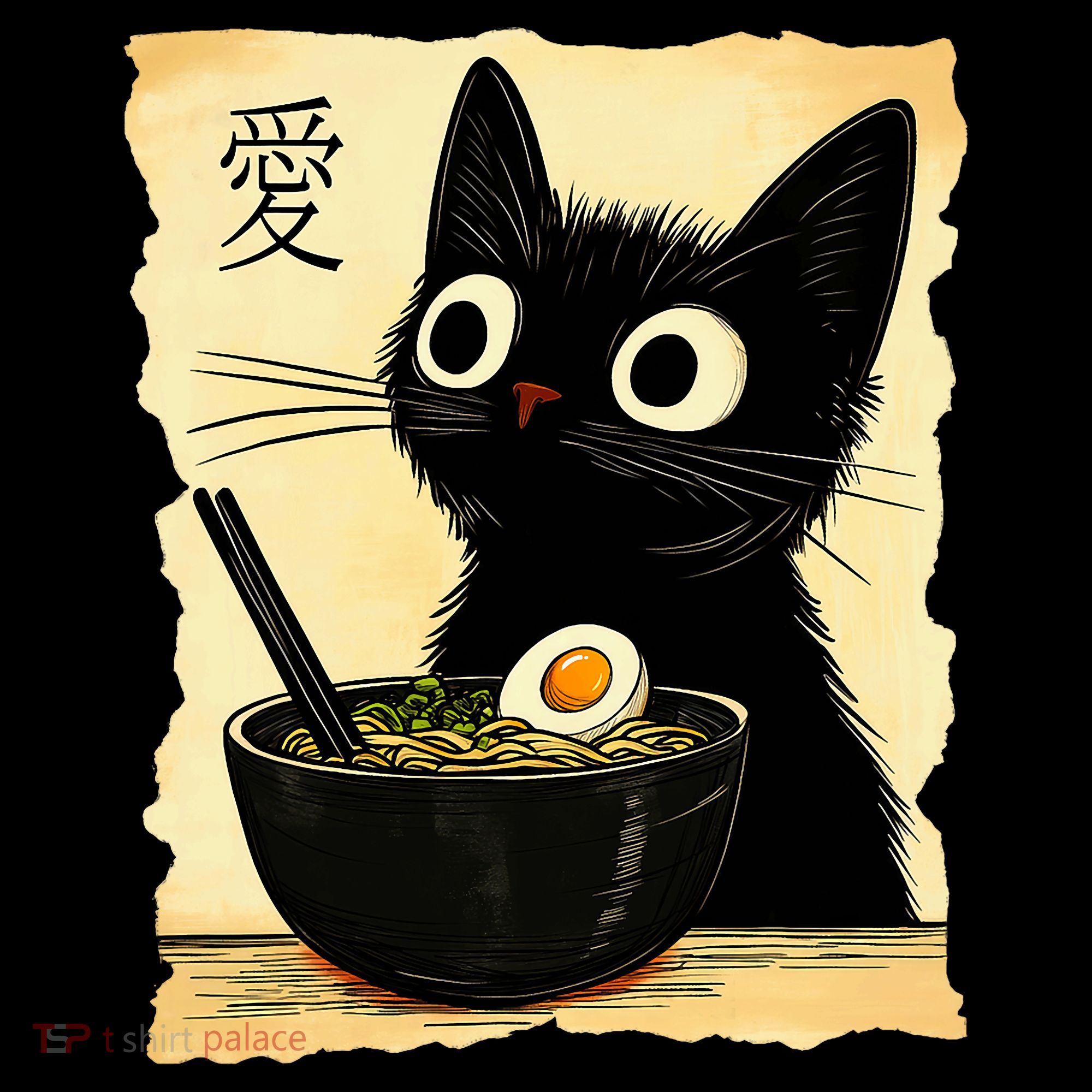 Funny Cat Ramen Graphic Japanese Kawaii Anime Cat Coffee Mug