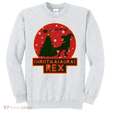 Funny Christmasaurus Rex Sweatshirt