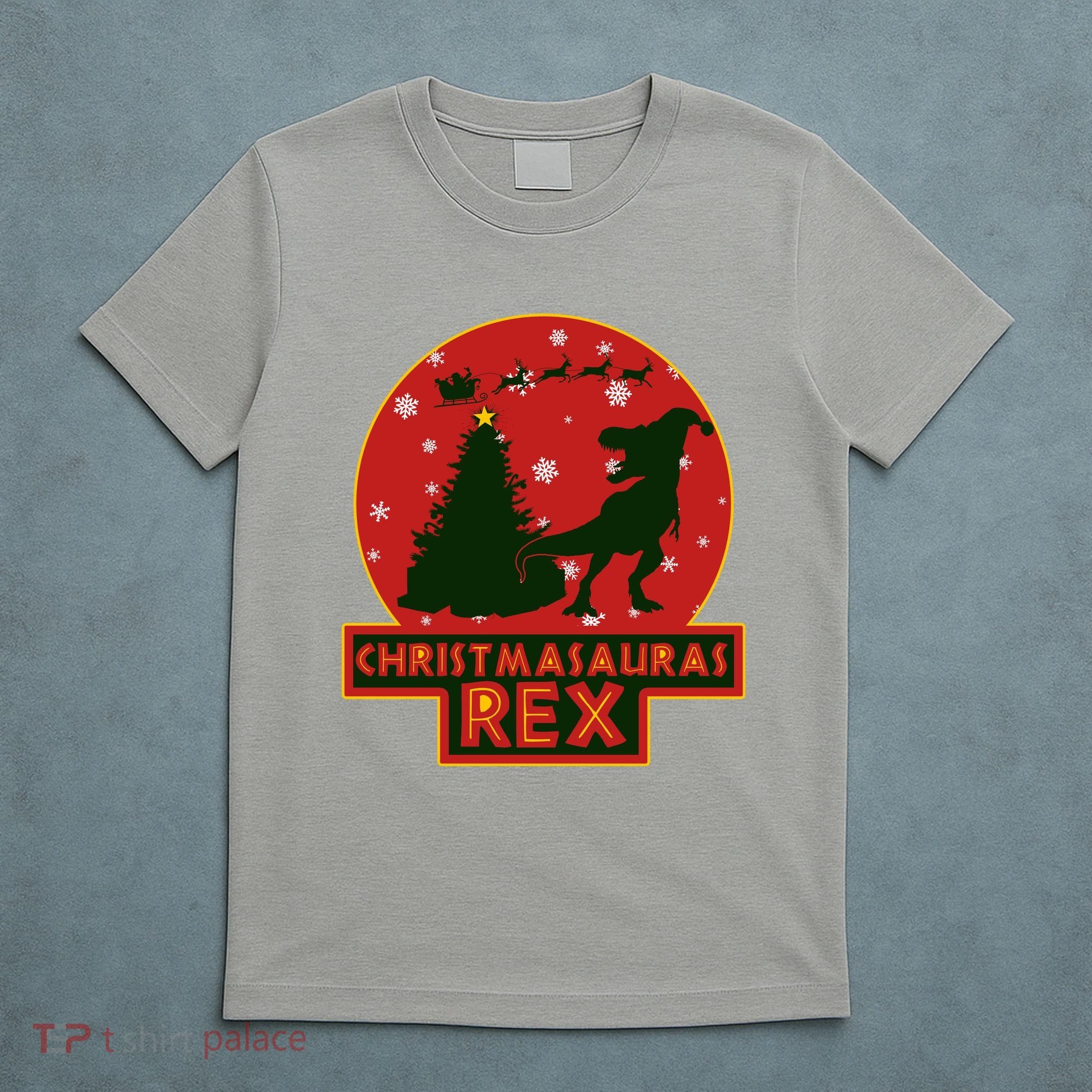 Funny Christmasaurus Rex T-Shirt